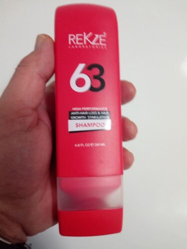 63 Shampoo - Clinically Proven, Stops Hair Loss, Promotes Regrowth, and Thickens Hair photo review